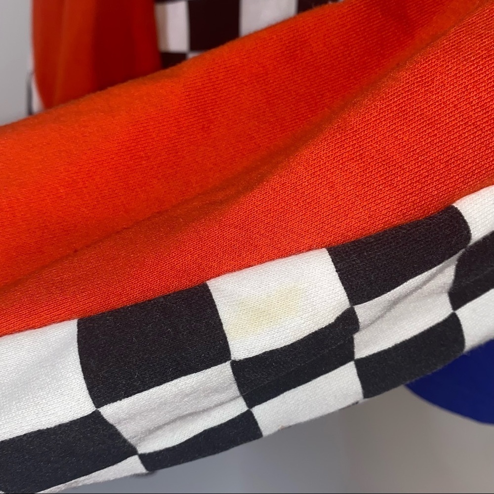 Forever 21 Checker Color Block Crop Sweatshirt - image 4